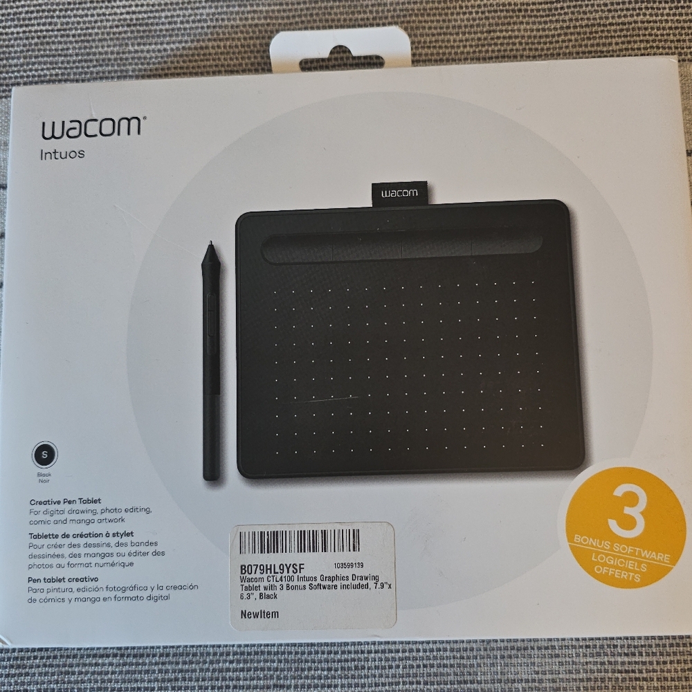 Waycom Black Drawing Tablet